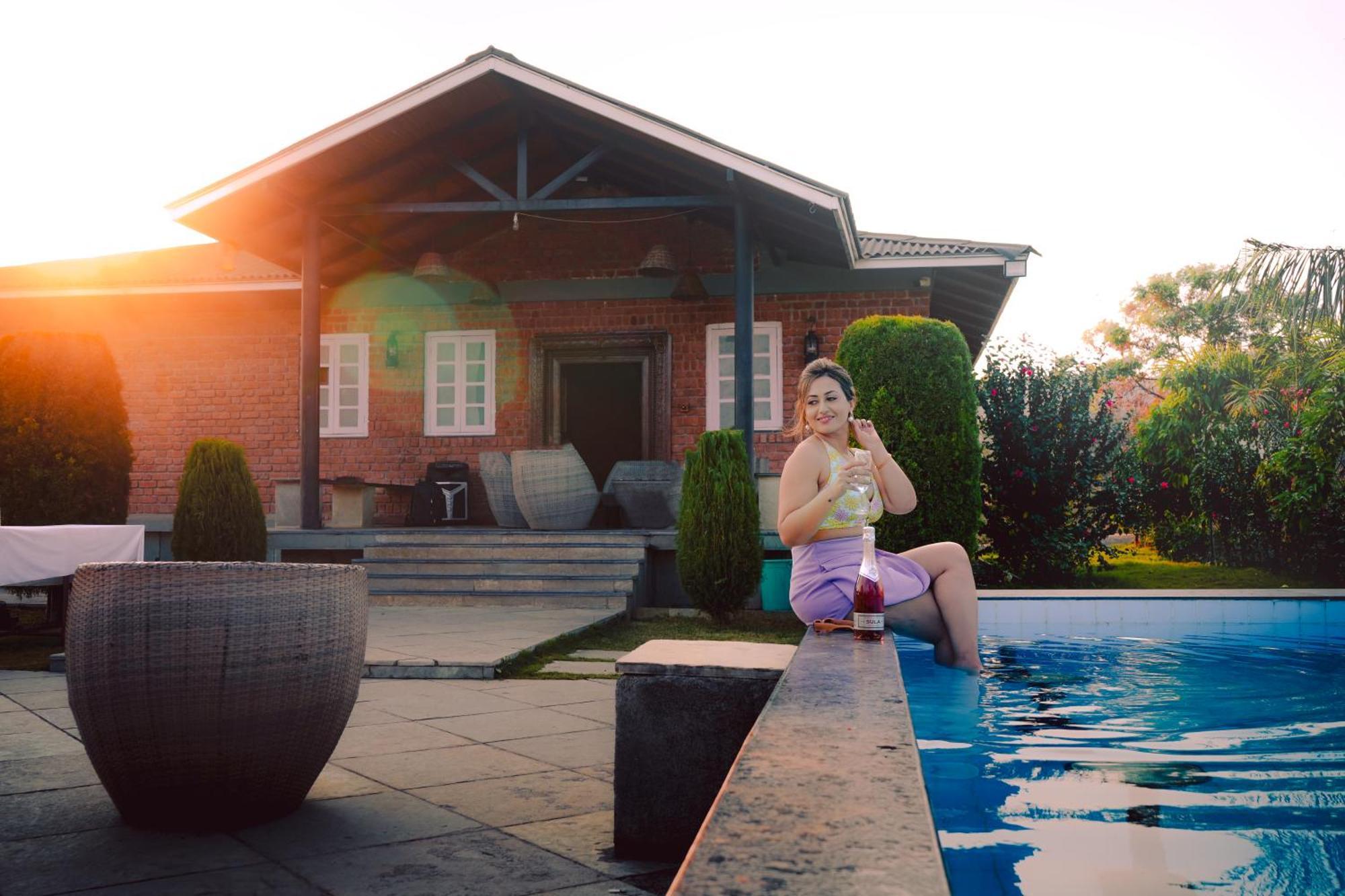 The Earth Farm Villa Nashik Dış mekan fotoğraf